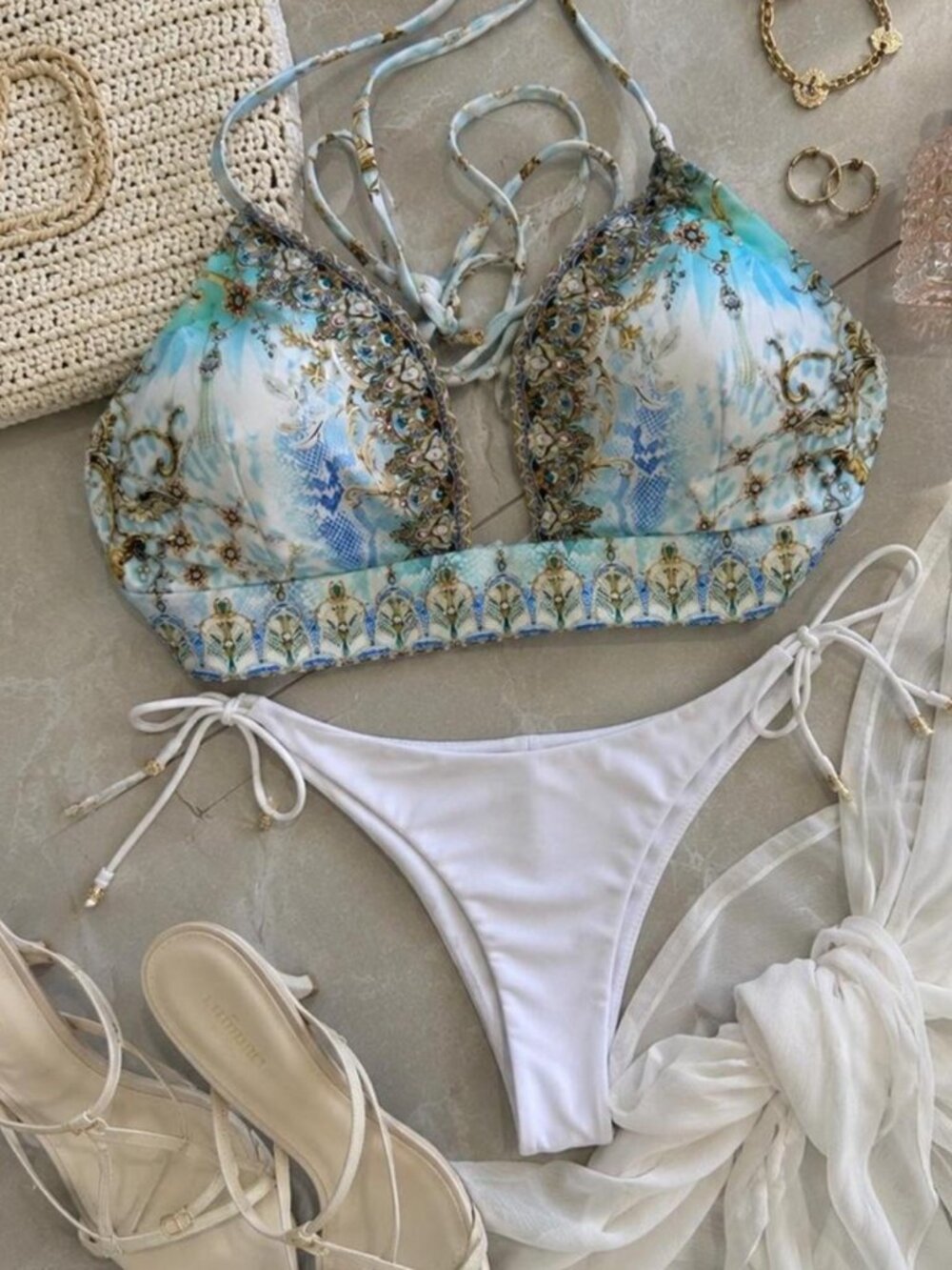 359$ Camilla swimsuit S Gatsbys girl GORGEOUS đ€© - Picture 9 of 11